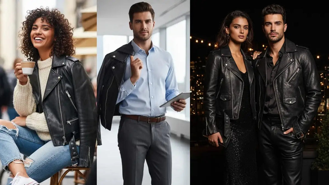 5 Maneras de Combinar tu Chamarra de Piel para un Look Increíble