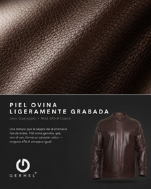 Chamarra GERHEL para Caballero California Mod. 676