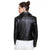 CHAMARRA PARA DAMA DE PIEL FINA COLOR NEGRO 238